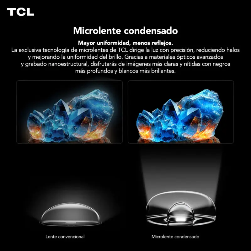 SMART TV DE 98" TCL QLED MINILED GOOGLE TV 98C6
